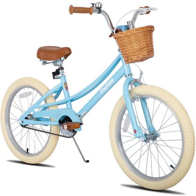 Mädchen Fahrrad Kinderfahrrad 18" Stützräder+Korb, passend für Mädchen 5-8 Jahre