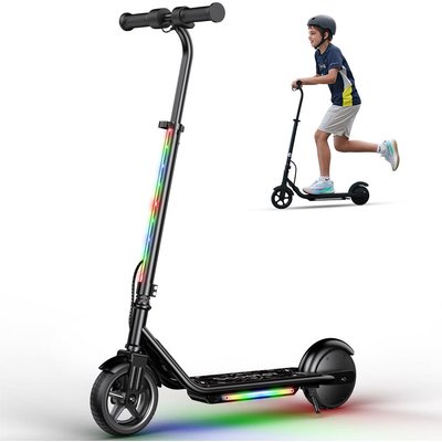 iScooter K2Pro E-Scooter für Kinder, bunte Lichter