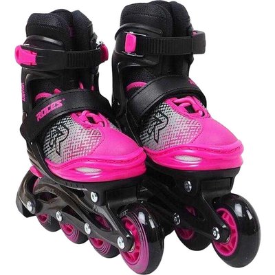 "Jokey X" InlineSkates für Mädchen Damen und Herren Schwarz/Pink