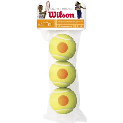 "Starter" Tennisbälle für Kinder (3erPack) Damen und Herren Gelb Einheitsgröße