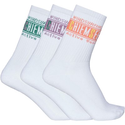 Socken mit Kontrastbranding