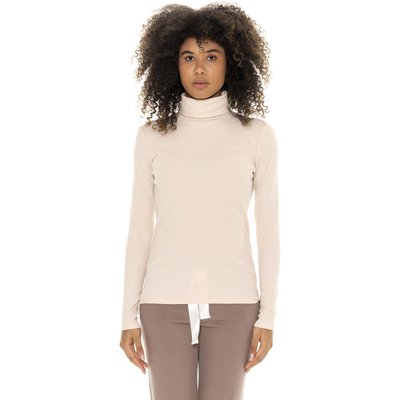 Leone 1947 Chic Tones Damen-Langarm-Rippshirt