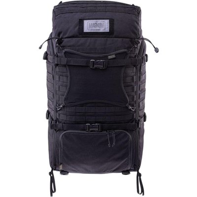 "Multitask" Rucksack, 55L Damen und Herren Schwarz