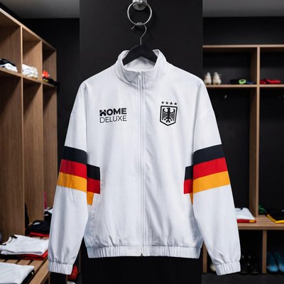Deutschland Retro Trainingsjacke WM 2026 Fan Artikel L