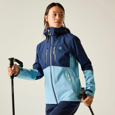 Diverging II Damen-Wanderjacke mit Kapuze und Einsätzen, wasserdicht