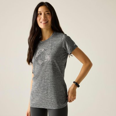 Damen Fingal Kurzarm-T-Shirt mit Grafik