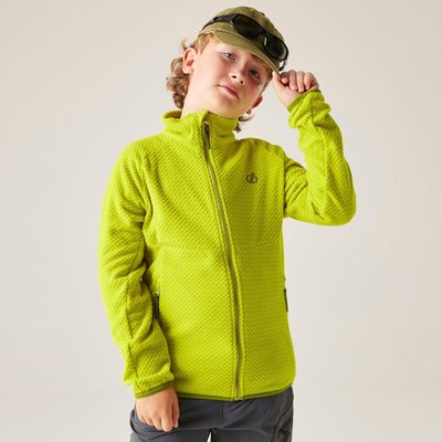 Kinder-Wechsel-Fleecejacke mit durchgehendem Reißverschluss (mittlere Schicht)