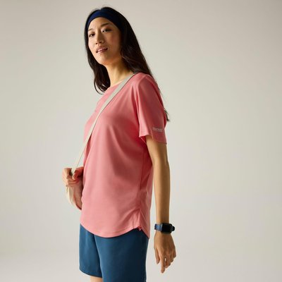 Botanna Damen Kurzarm-T-Shirt mit Logo, schnelltrocknend