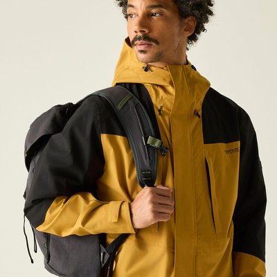 Freesdale Herren-Wanderjacke mit Kapuze und Einsätzen, wasserdicht