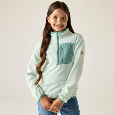 Frankie Fleecejacke für Kinder (halber Reißverschluss)