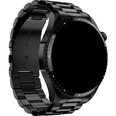 Uhr Smartwatch NOISE Halo 3 AI Schwarz Metal