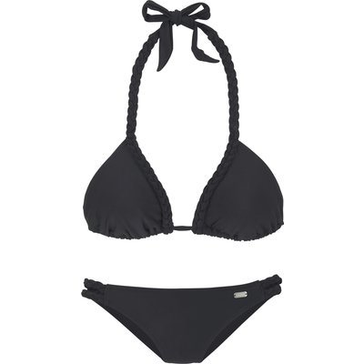 Damen Buffalo Triangel-Bikini mit Flecht-Detail