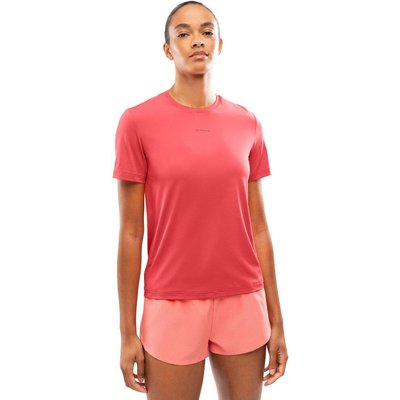 Women Fitness 's short sleeve running t-shirt Singapore Coral Pink Pink