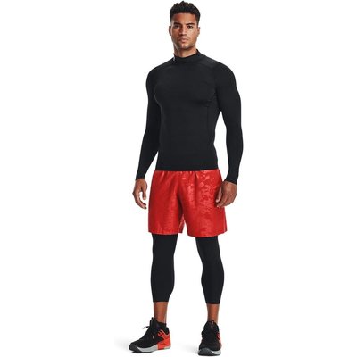 Base Layer Oberteil für , Stehkragen, HeatGear, Raglan langärmelig Herren
