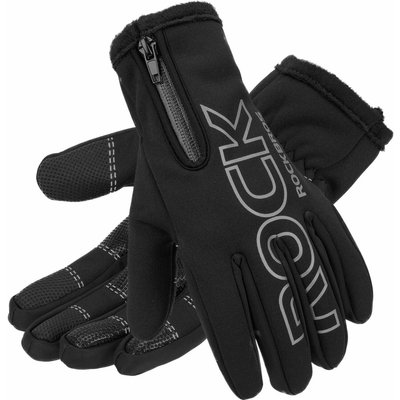 ROCKBROS Vollfinger Handschuhe Fahrradhandschuhe Winter Warm Touchscreen