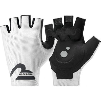 Handschuhe Fahrrad halbfinger vibrationsdämpfend atmungsaktiv ROCKBROS