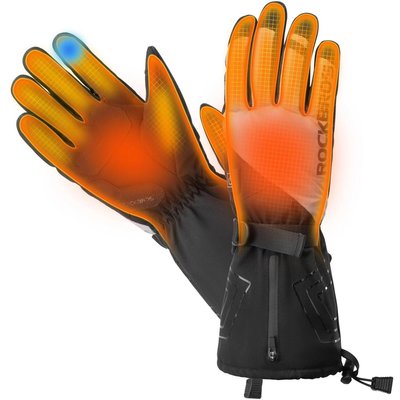 ROCKBROS Beheizte Winterhandschuhe für Radfahren