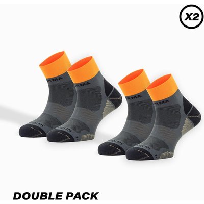 Hamburgo laufsocken Doppelpack, antibakteriell schnelltrocknend