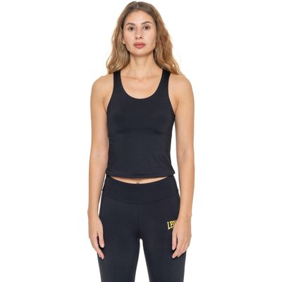 Kurzes Damen-Tanktop Active Gold