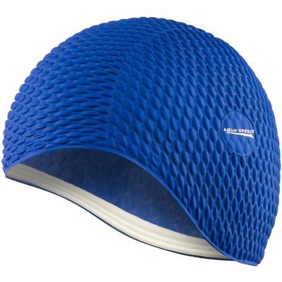 Aqua Speed - Damen Badekappe lange Haare Latex weich Bombastic Stil