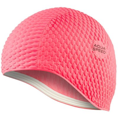 Aqua Speed - Damen Badekappe lange Haare Latex weich Bombastic Stil