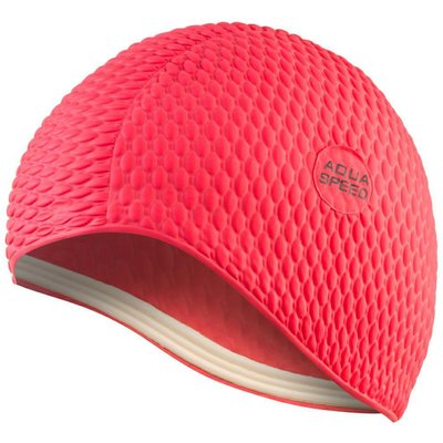 Aqua Speed - Damen Badekappe lange Haare Latex weich Bombastic Stil