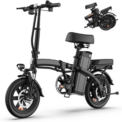 URLIFE F1L 14-Zoll-Klapp-E-Bike mit 48-V-7,5-Ah-Akku (40 km) und 250-W-Motor