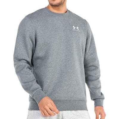 Under Armour Essential Fleece Crew Herren Sweatshirt Grau