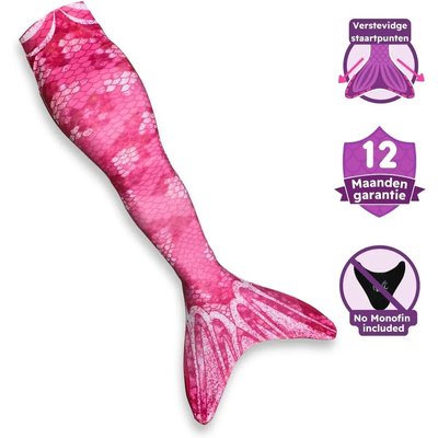 Separater Meerjungfrauenschwanz-Badeanzug Yuna - Rosa