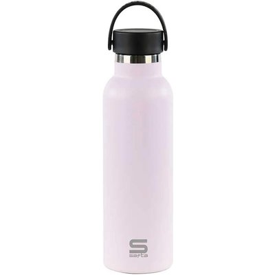 Trinkflasche Thermosflasche Exterior Erwachsene Safta Lila Edelstahl mit Griff