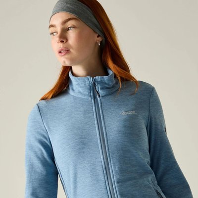 Damen-Fleecejacke Harrow mit durchgehendem Reißverschluss