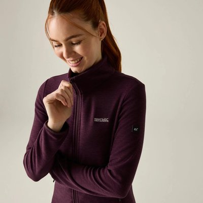 Damen-Fleecejacke Harrow mit durchgehendem Reißverschluss