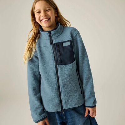 Kinder-Fleecejacke von Frankie, warm und mit durchgehendem Reißverschluss