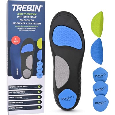 Unisex Sport orthopädische Einlegesohlen verstellbare Fersenhöhe und Dämpfung