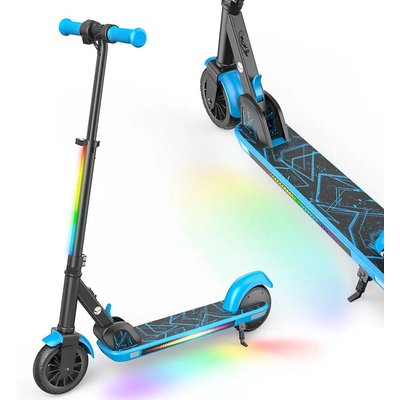 iScooter K4 Kinder-Elektroroller, Bluetooth, LED-Licht