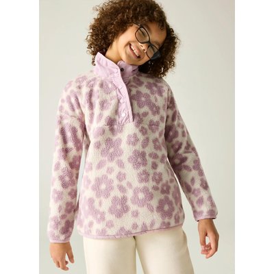 Kinder-Fleecejacke von Eva mit halben Knöpfen