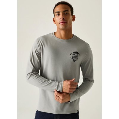 Maylow Herren-Langarmshirt mit Rundhalsausschnitt