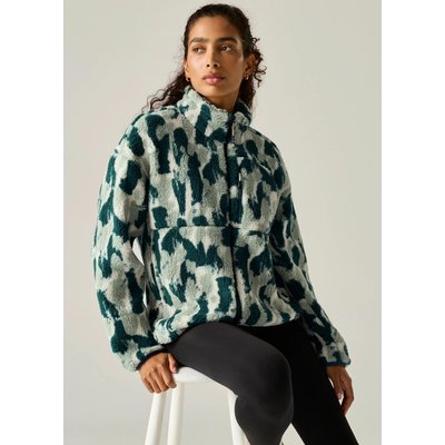 Roswind Damen-Fleecejacke mit durchgehendem Reißverschluss, wasserabweisend,