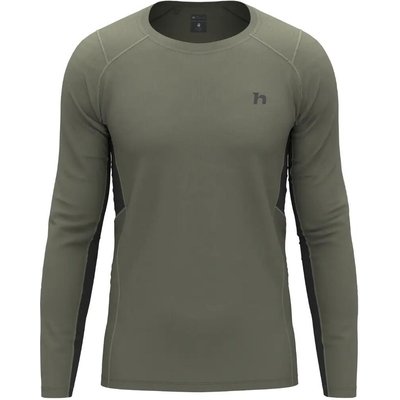 Herren-Sport-T-Shirt mit langen Ärmeln aus Merinowolle „Hannah“