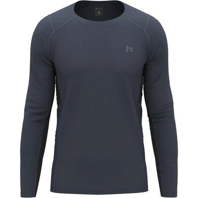 Herren-Sport-T-Shirt mit langen Ärmeln aus Merinowolle „Hannah“