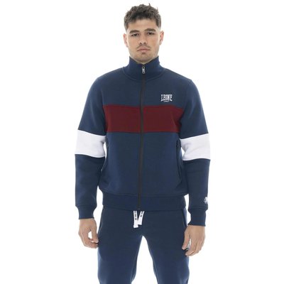 Sweatshirt Herren Leone 1947 Apparel Basic Reißverschluss Logo