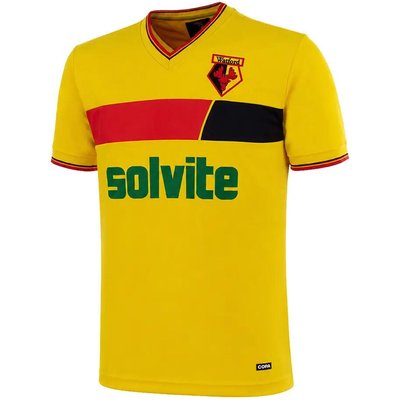 Watford FC 1986 - 87 - Retro Fußballtrikot - Gelb – COPA Football