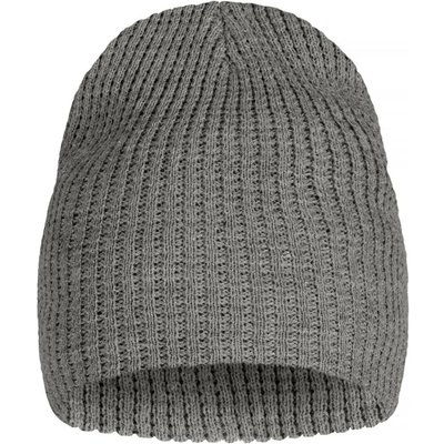clique Mütze Otto, doppelt gestrickt, Grey Melange