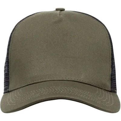 clique Trucker Cap aus gebürstetem Baumwoll-Twill mit Polyester-Netz