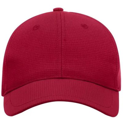 clique Active Cap — 6‑Panel Cap atmungsaktiv Rot