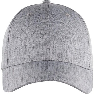 clique Melange Cap 6‑Panel Cap aus Polyester grau meliert