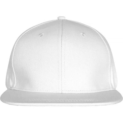 clique Street Cap — 6-Panel Cap Weiß aus Polyester