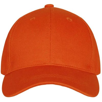 clique Classic Cap 6-Panel aus 100% Baumwolle – Blood Orange