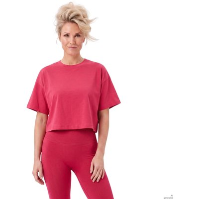 Damen TAO FLEXY Cropped T-Shirt Oversized