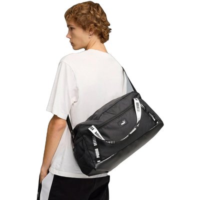 Tasche Puma Phase Tape Small Sports Bag 22L, Schwarz, Unisex